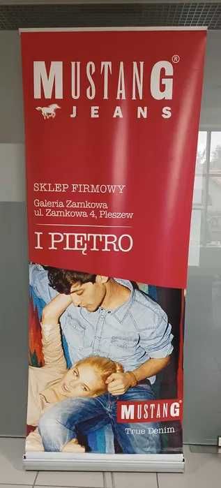 Rollup reklamowy solidny, aluminiowy - grafika wymienna