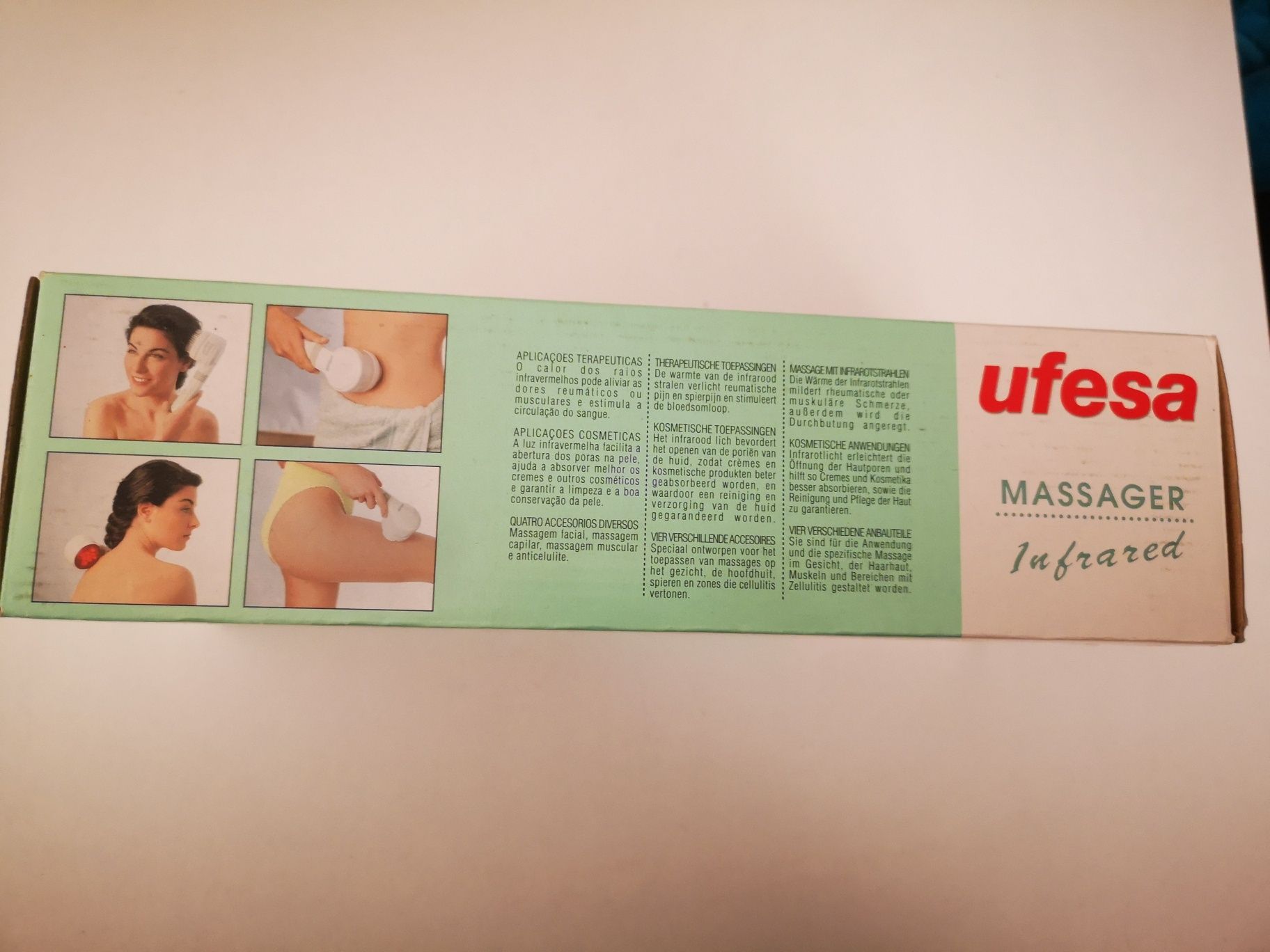 Ufesa Massager Infrared em caixa