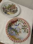 Pratos porcelana decorativos 24 cm