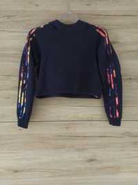 Bluza Cropped hoodie Adidas rozmiar 11-12 lat 152 cm