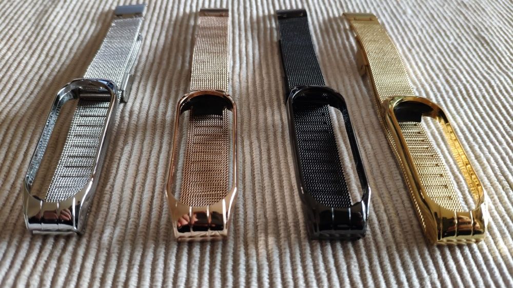 Braceletes Metálicas Xiaomi MiBand 3/4/5 e 6