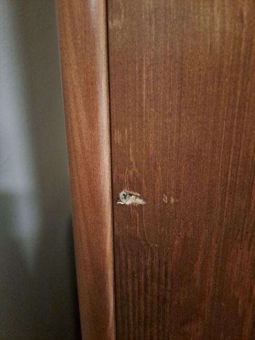 Movel madeira estante com gavetas Cerne