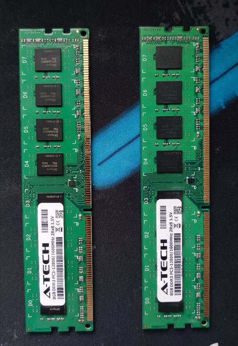Оперативная память DDR3 16gb (2x8) 1600mhz