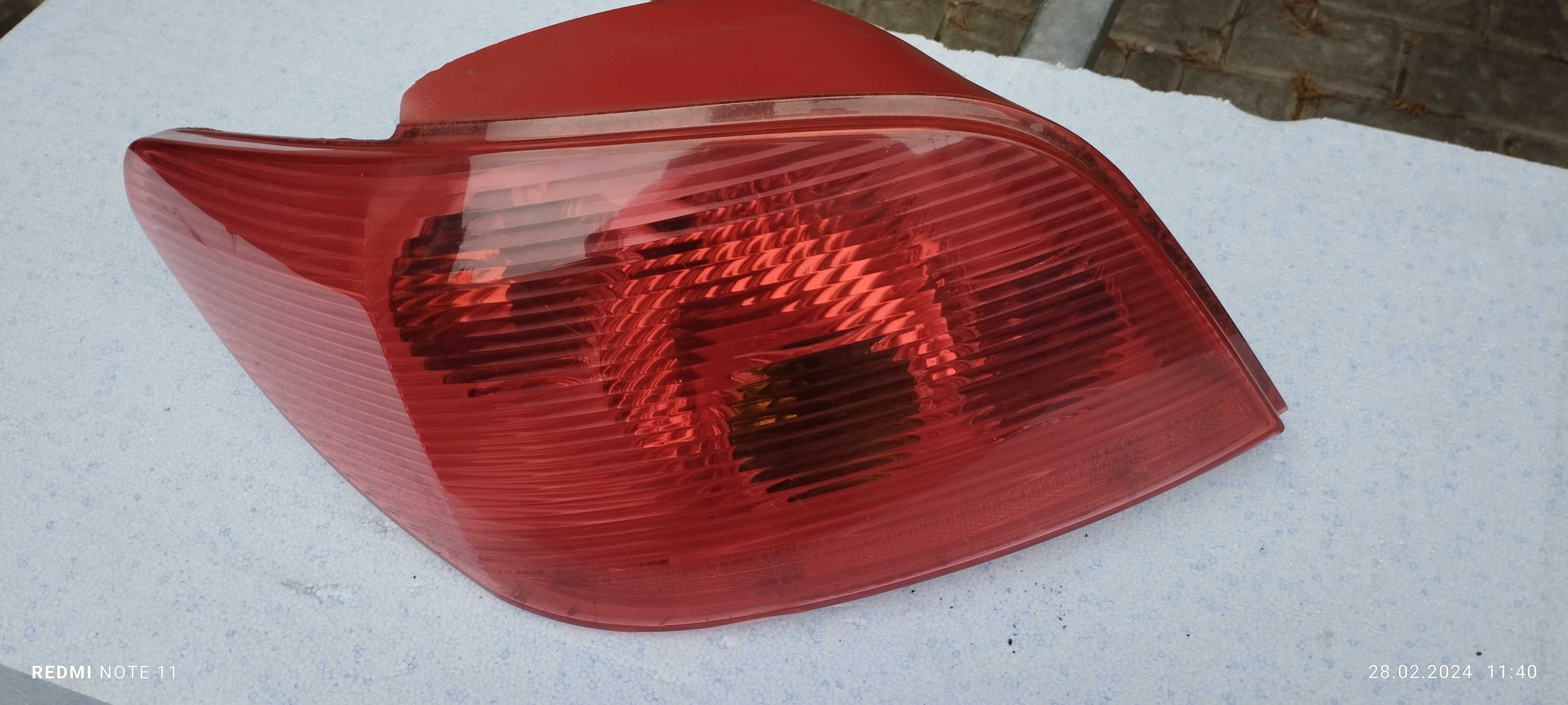 Lampy Peugeot 307