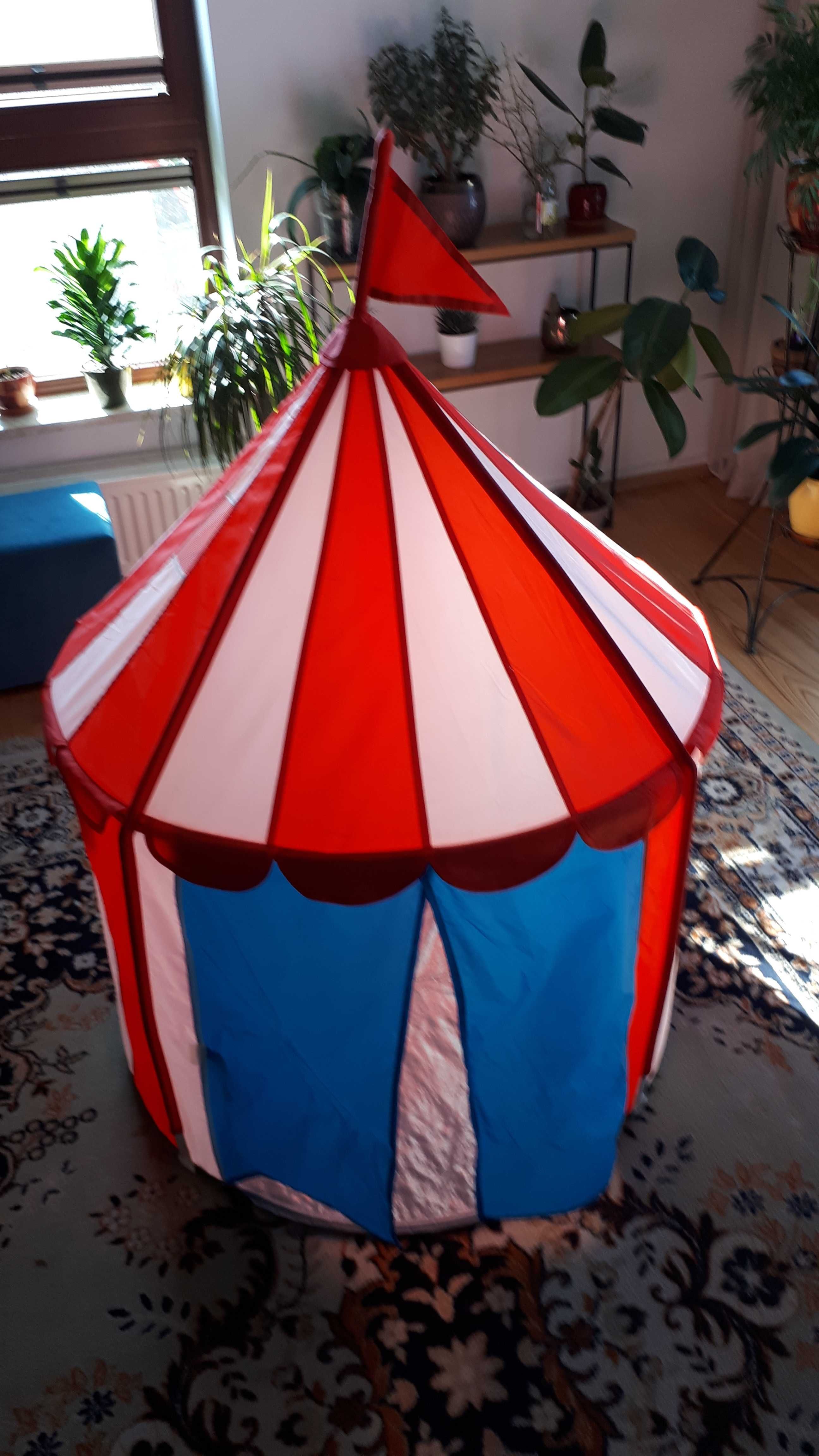 namiot dziecięcy typu cyrk