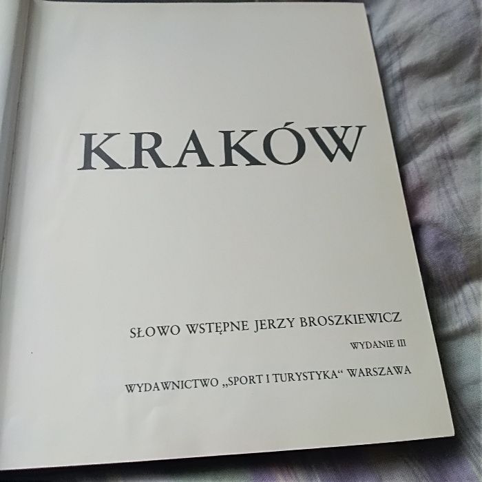 Ksiazka Kraków