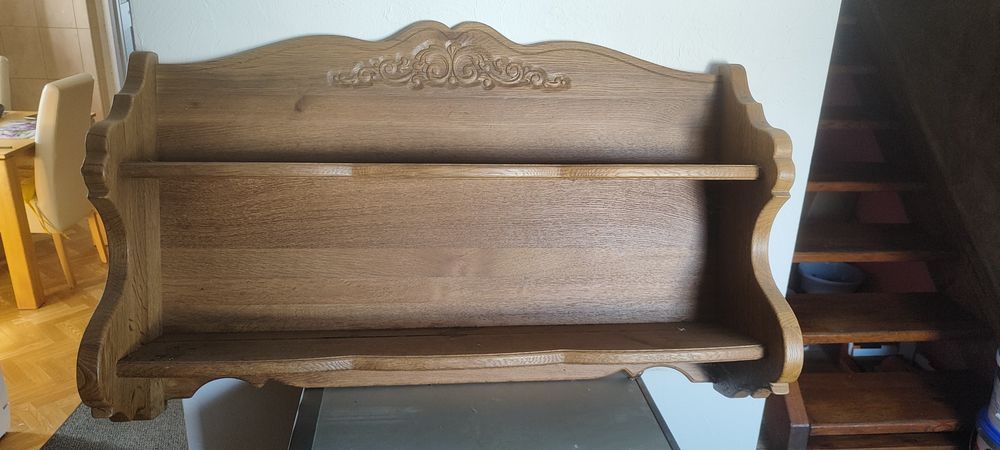 Półka dębowa  ręcznie robiona