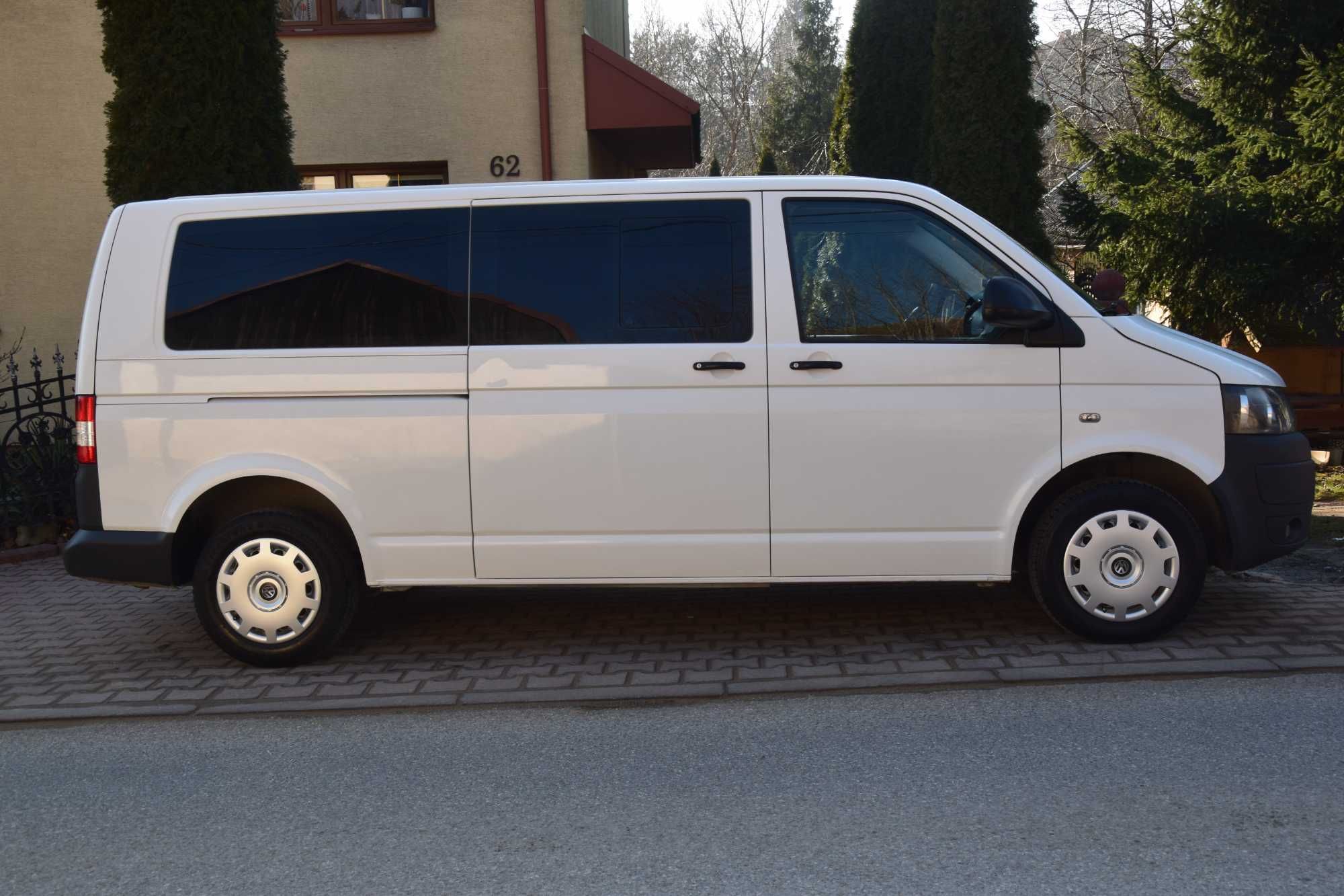 VW Transporter T5 LIFT 2.0 TDI 140KM 8/9-os LONG 6-biegów T6