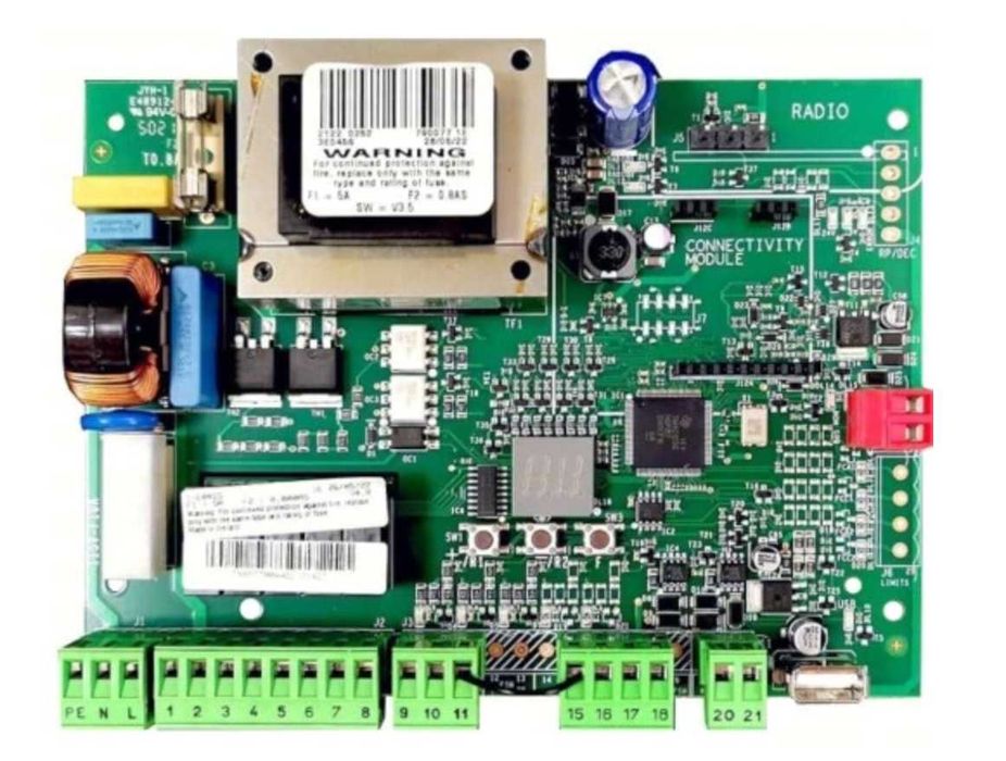 FAAC 414 Alfa Standard - zestaw do bramy skrzydłowej do 3m