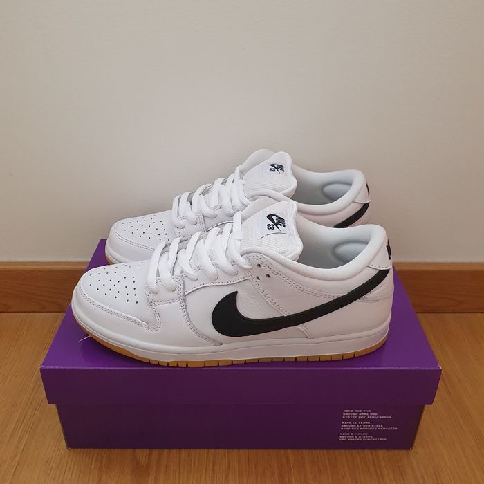 Nike SB Dunk Low Pro White Gum | 41