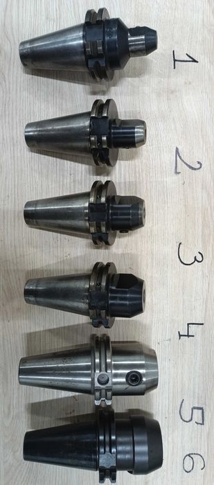 Oprawki frezarskie SK40 - Weldon, ER40, MK