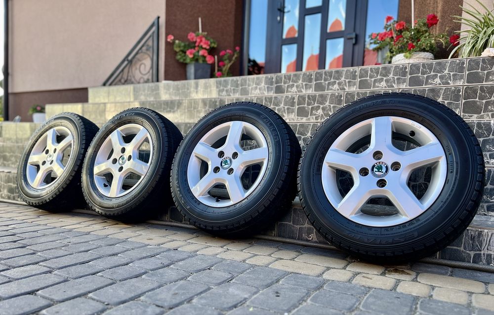 Колеса в зборі 4x100 r14 зима 175/70 Golf UP e-UP Ланос Corsa Meriva