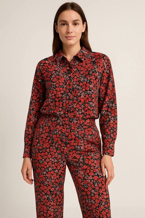 Zestaw h&M jak jedwab koszula + spodnie