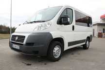 Fiat Ducato ZAREJESTROWANY W PL. Ducato 9-osobowy mały przebieg