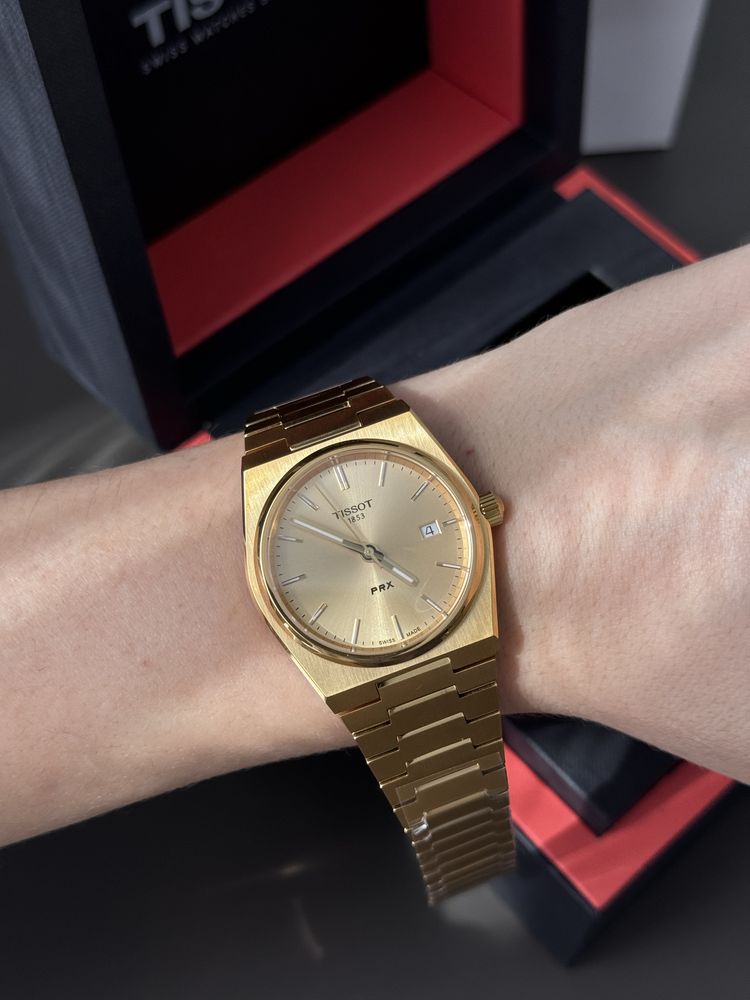 Оригінальний годинник Tissot PRX T137.410.11.041.00