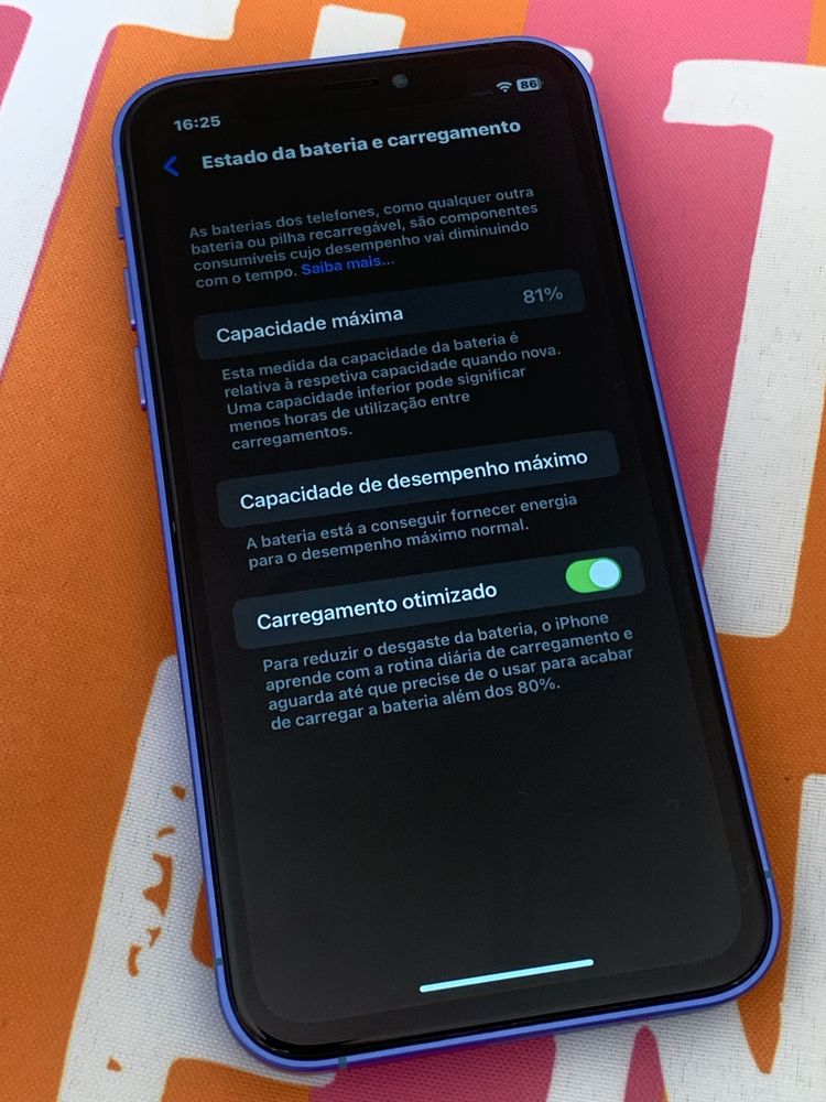 Iphone 128GB convertido 17 Blue