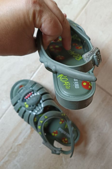 Sandálias Mini Melissa Francxs Dino Baby