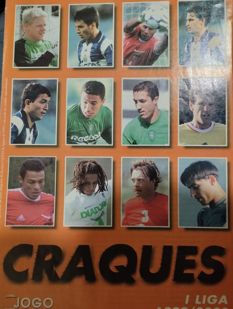 Revista Craques do jornal O Jogo 1999/2000