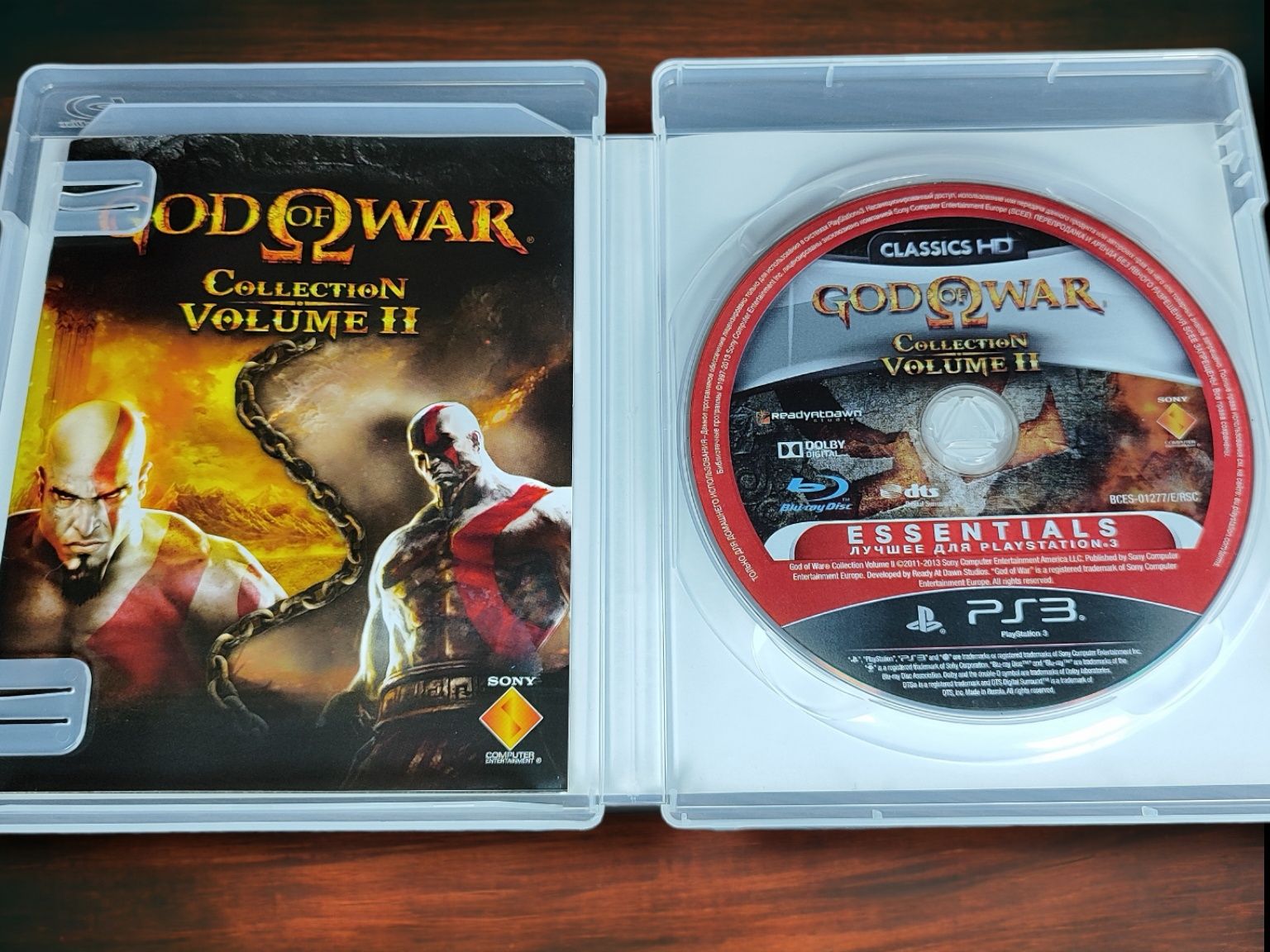 PS3 God of War Collection Volume 2 Classic HD Remastered Playstation 3