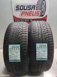 2 pneus semi novos 235-55r17 hankook - oferta dos portes