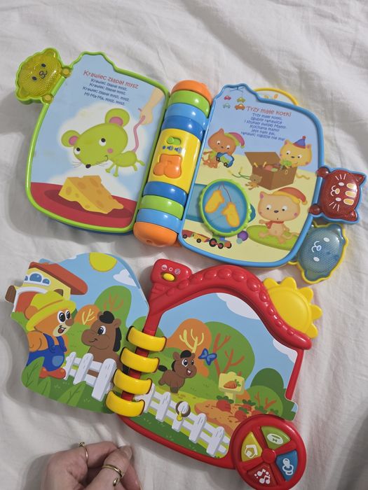 Książeczka interaktywna zabawki niemowlęce dla dziecka książeczki zest