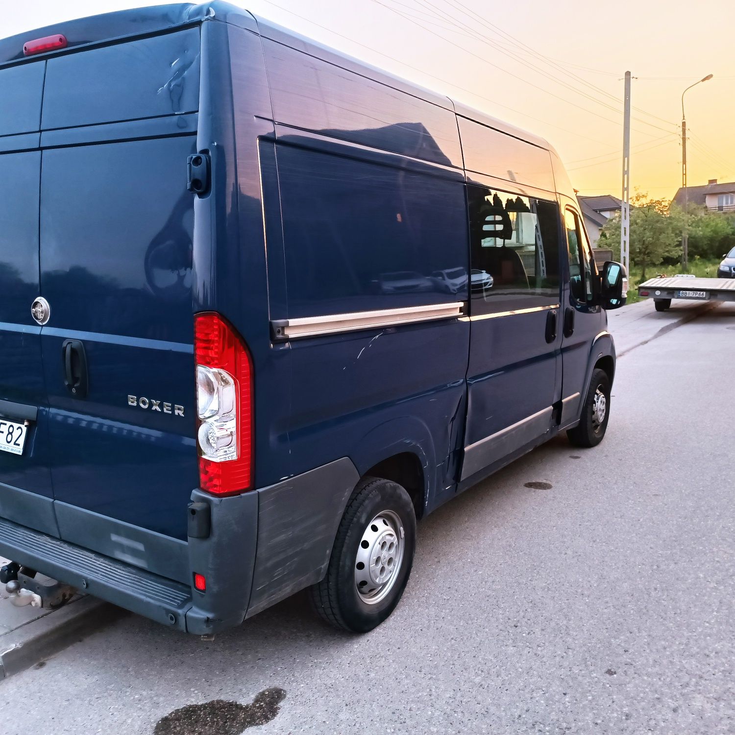 Peugeot boxer 2014r brygadówk, 6 osób, klimatyzacja.