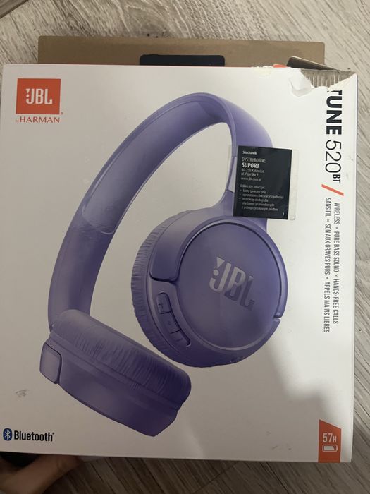JBL tune 520bt słuchawki nauszne