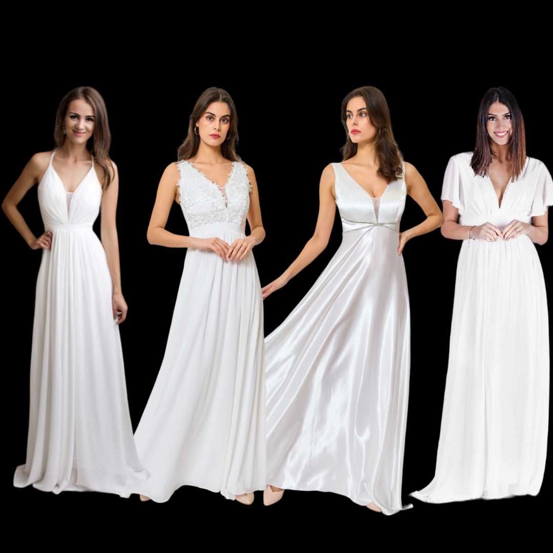 Vestidos para casamento civil. *Rossy Noivas*