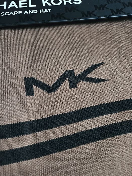 Zestaw czapka i szalik Michael Kors, oryginalny