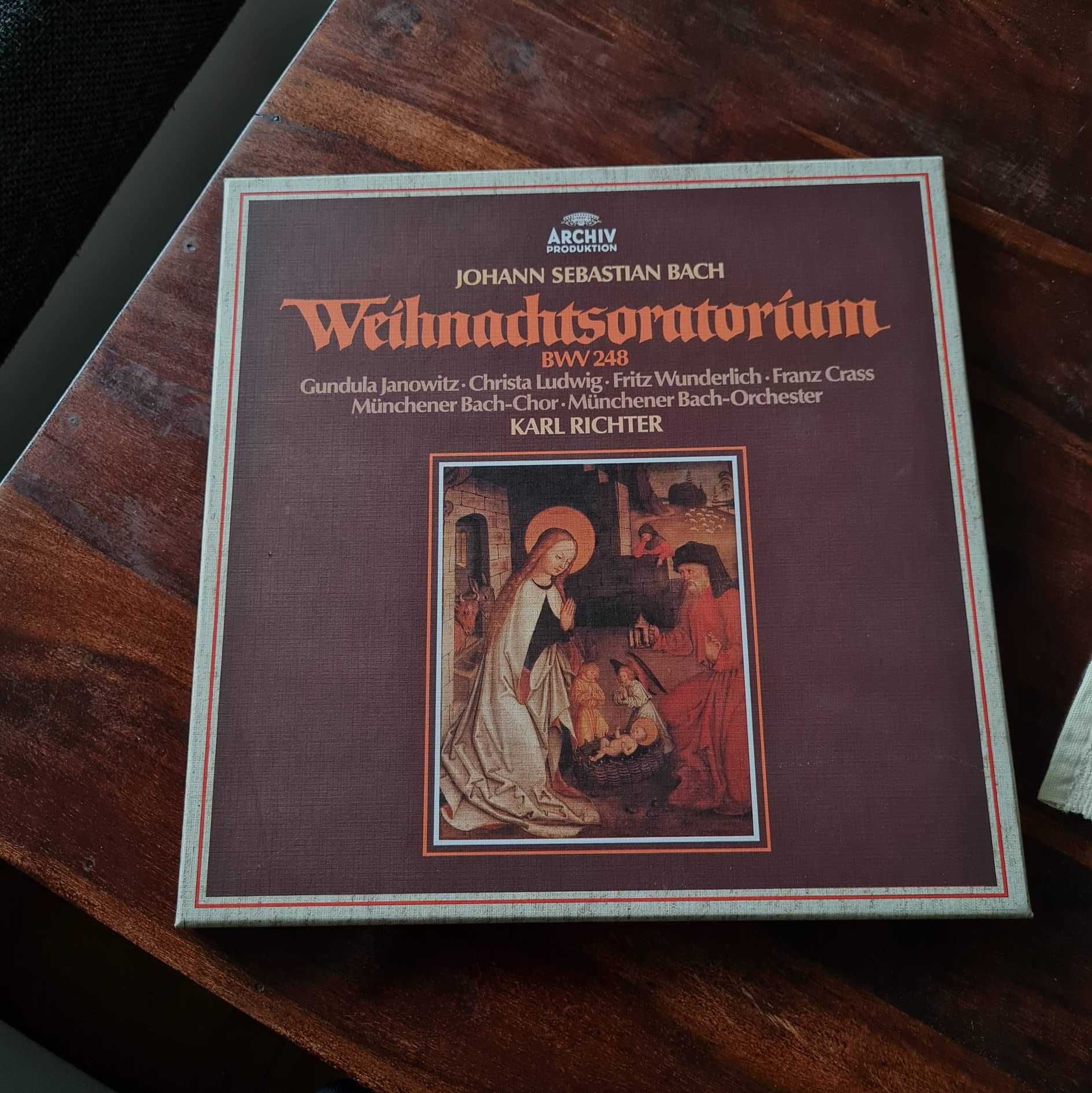 Johann Sebastian Bach: Weihnachtsoratorium BWV 248 vinyl