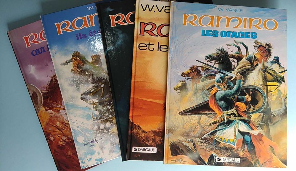 RAMIRO - por William Vance - Álbuns inéditos em Portugal, edições FR