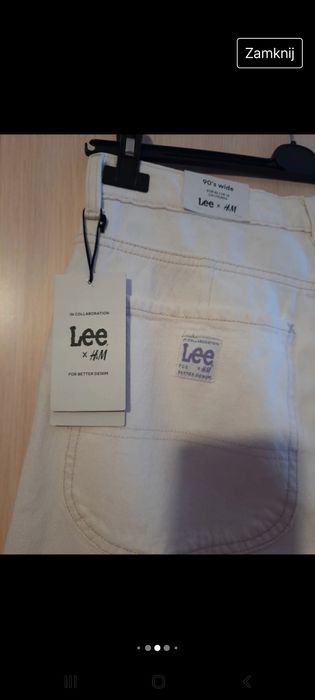 Spodnie dzinsowe LEE H&M