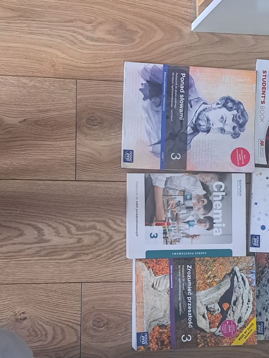 Podręczniki- klasa 3 Liceum.