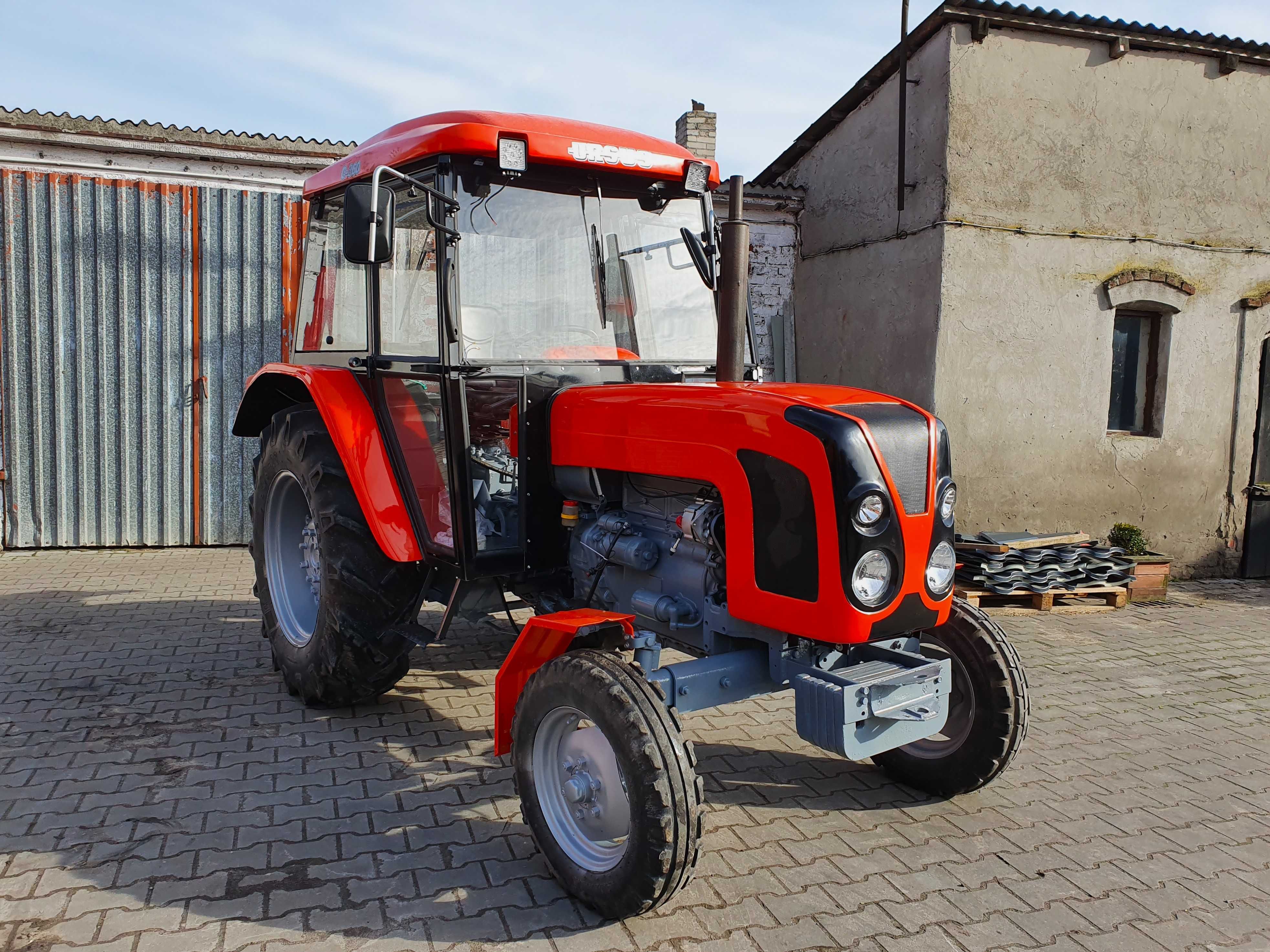 Kabina C360 C330 MTZ T25 Bizon MF255 maska błotniki TRANSPORT