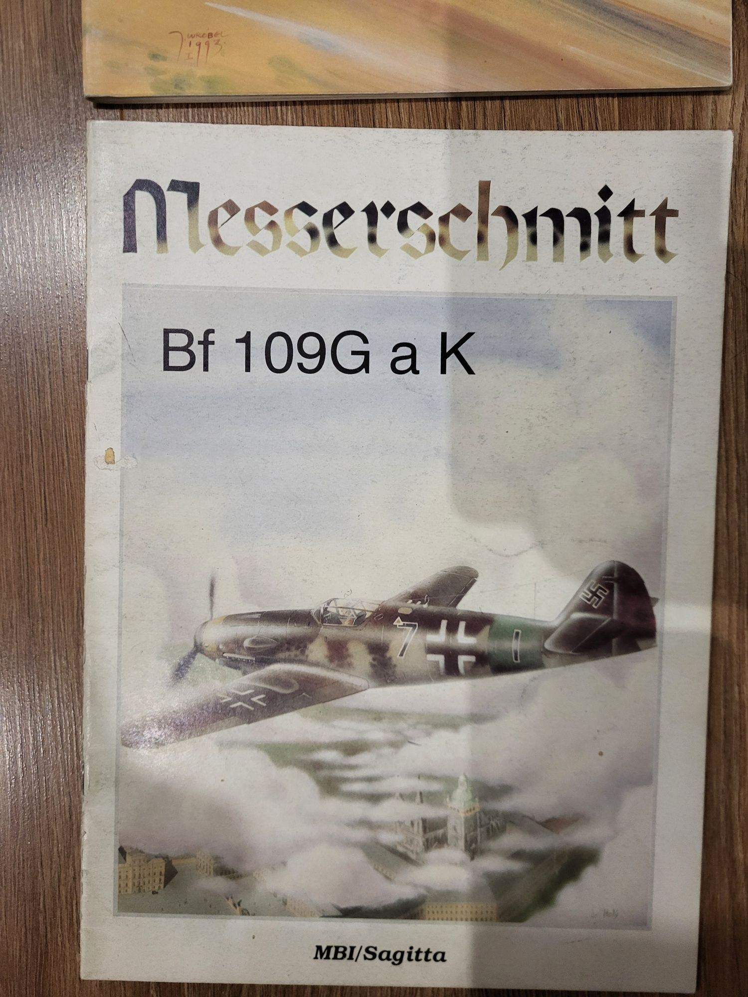 Messerschmit BF 109 plany modelarskie