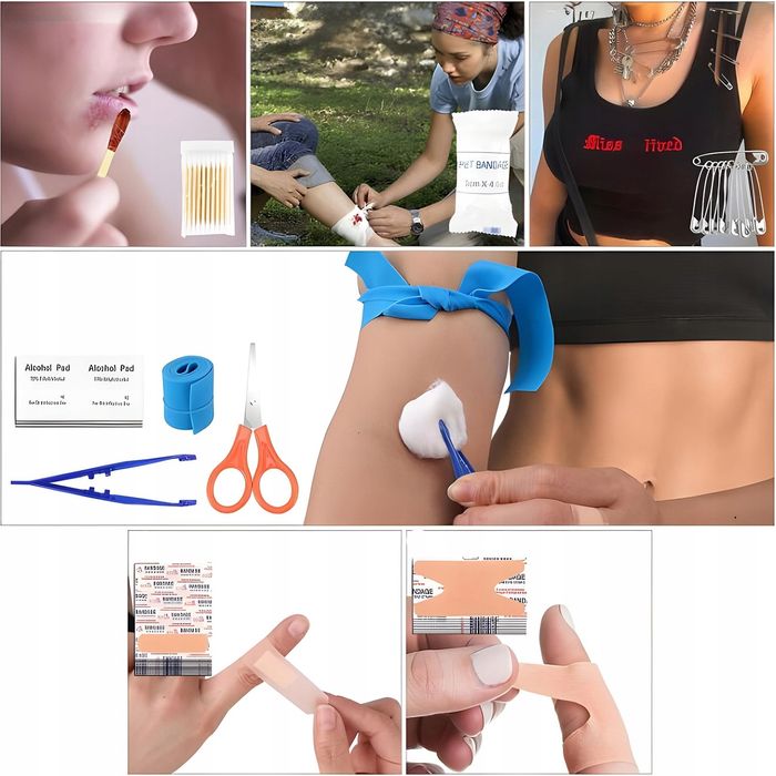 Największy zestaw wojskowy survivalowy 92w1 funkcje i elementy XXL