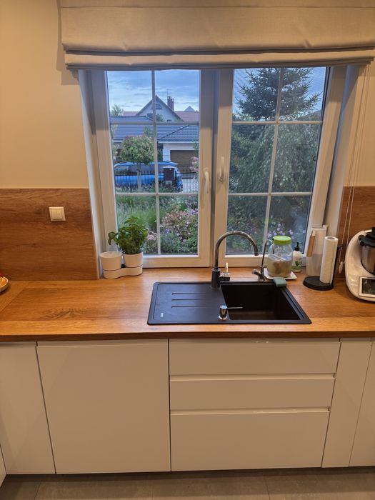 Blat kuchenny zlew Indukcja