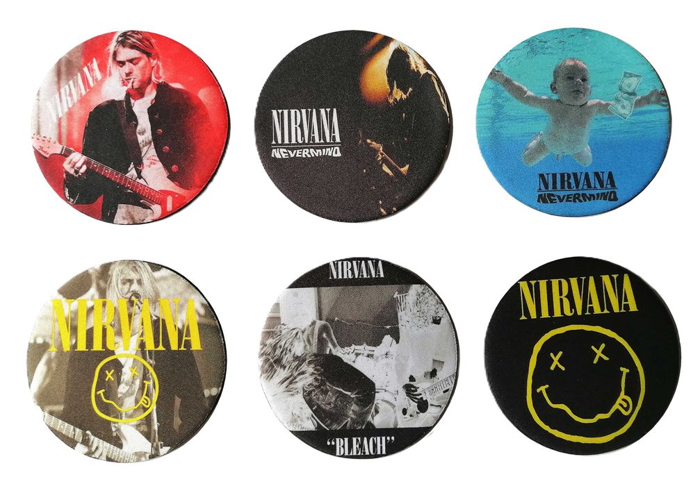 Base copos Stone Temple Pilots STP Nirvana Pearl Jam