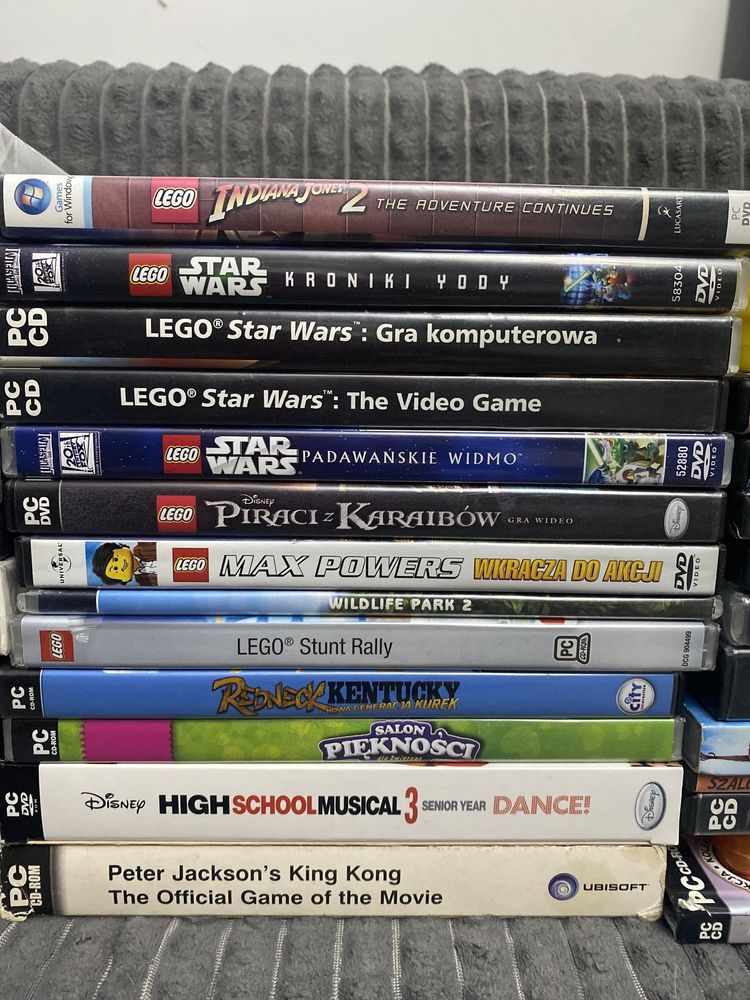 Gry dla dzieci PC sims lego Rayman shrek disney