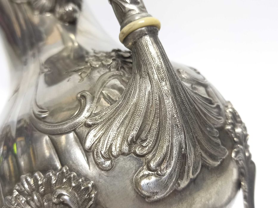 Dzbanek, srebro 925, Paryż Henri Lapeyre, XIX w.