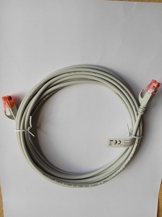 Kabel sieciowy DIGITUS DK 1644 -200 PATCH CABLE Cat.6 RJ 45, 20m szary