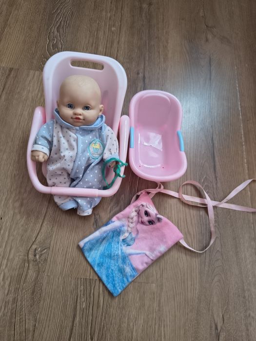 Wanienka nosidło dla lalek torebka Frozen lalka