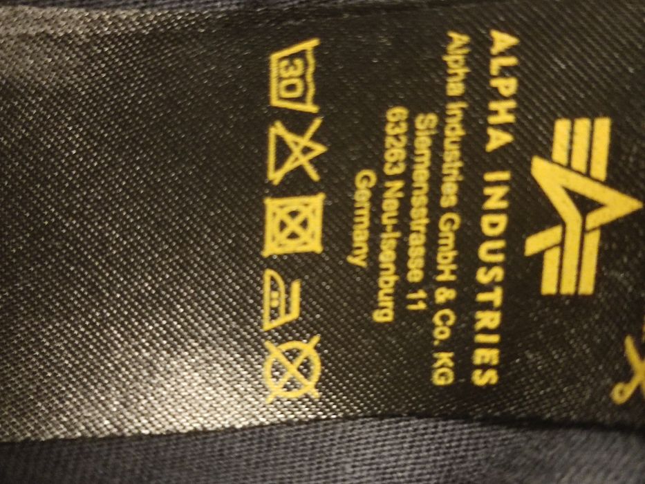 Alpha Industries. Koszulka męska rozmiar S