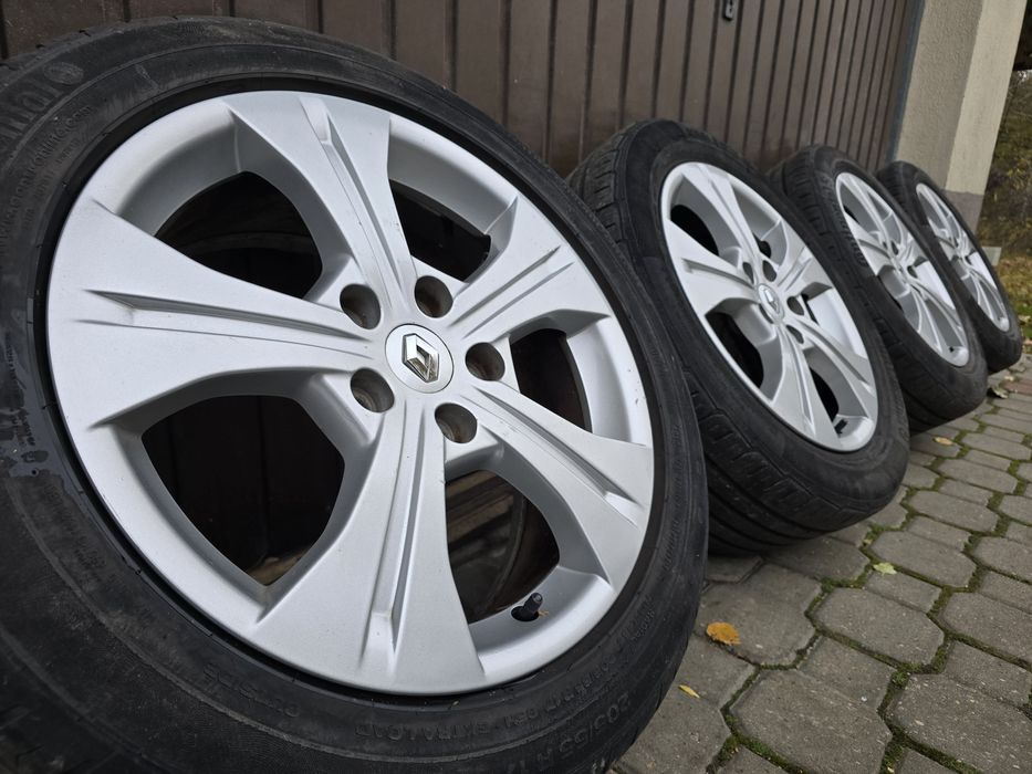 Felgi aluminiowe 17" Renault Megane 3 4 5x114,3 Scenic Kangoo 3 Kadjar