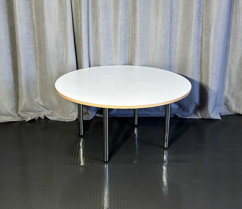 Білий/круглий/кавовий/журнальний столик/меблі з Європи для дому/офісу