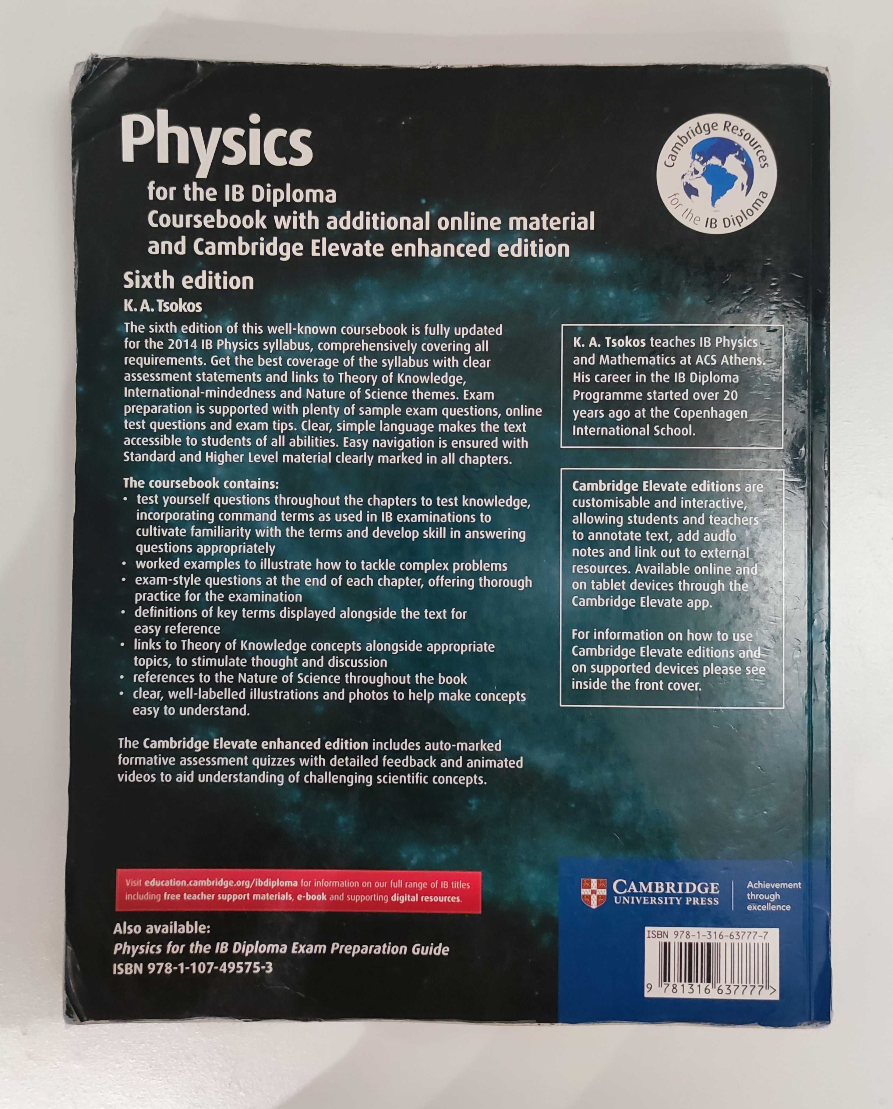 Physics for the IB Diploma Coursebook Cambridge 2017 K. A. Tsokos