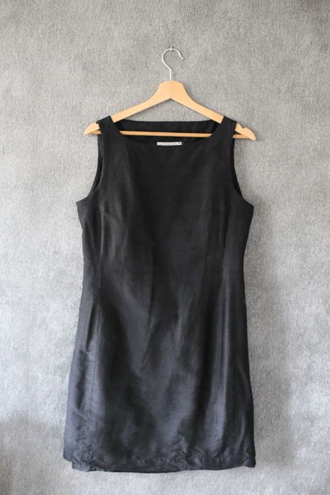 Sukienka 100% jedwab H&M rozm. 38 40 42 mała czarna princeska