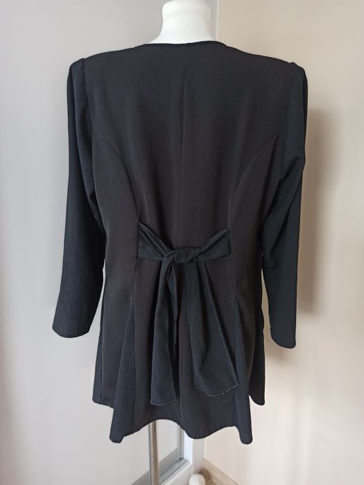 Czarny żakiet narzutka rozm. L/XL