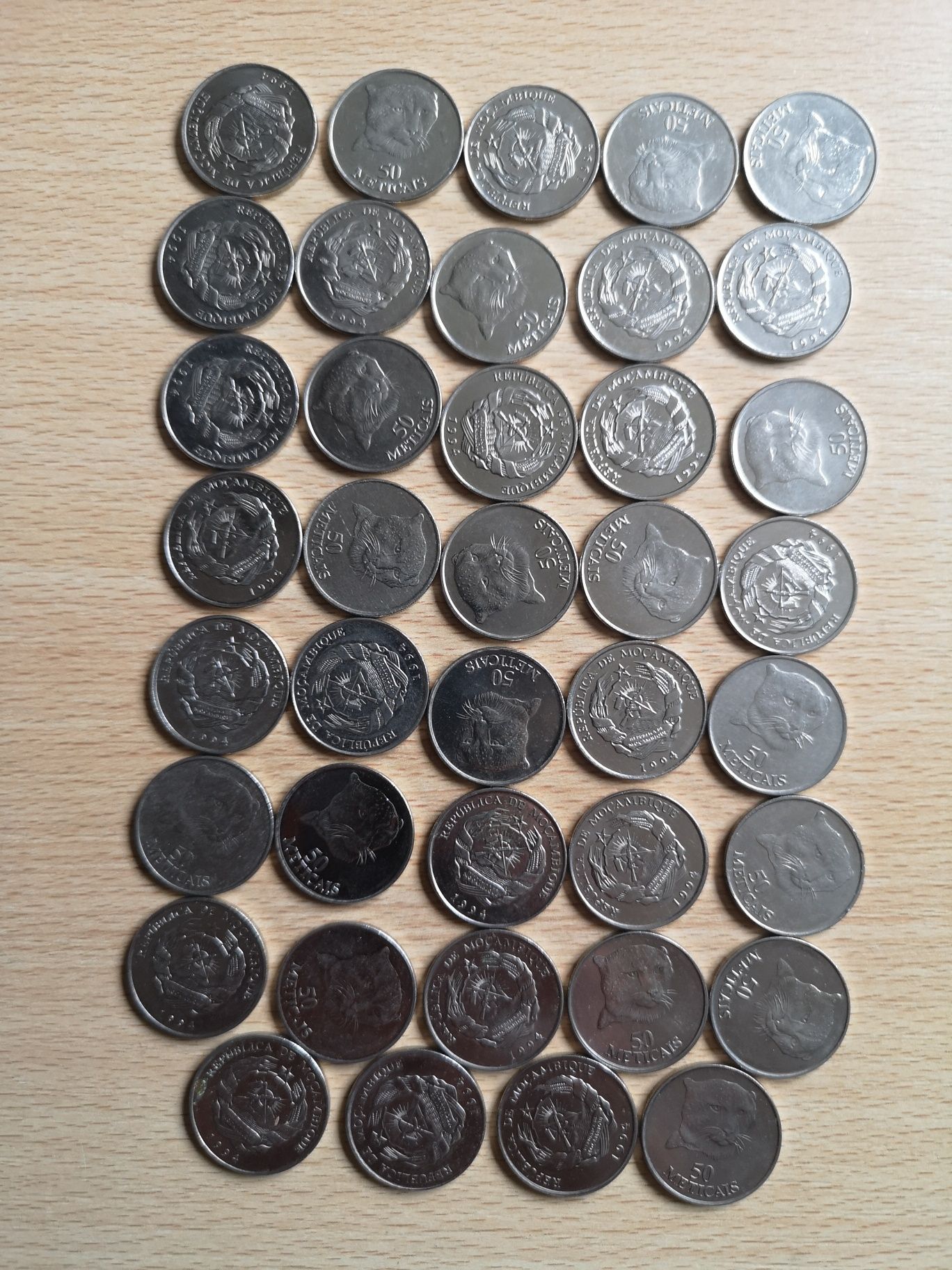 Angola 39 moedas