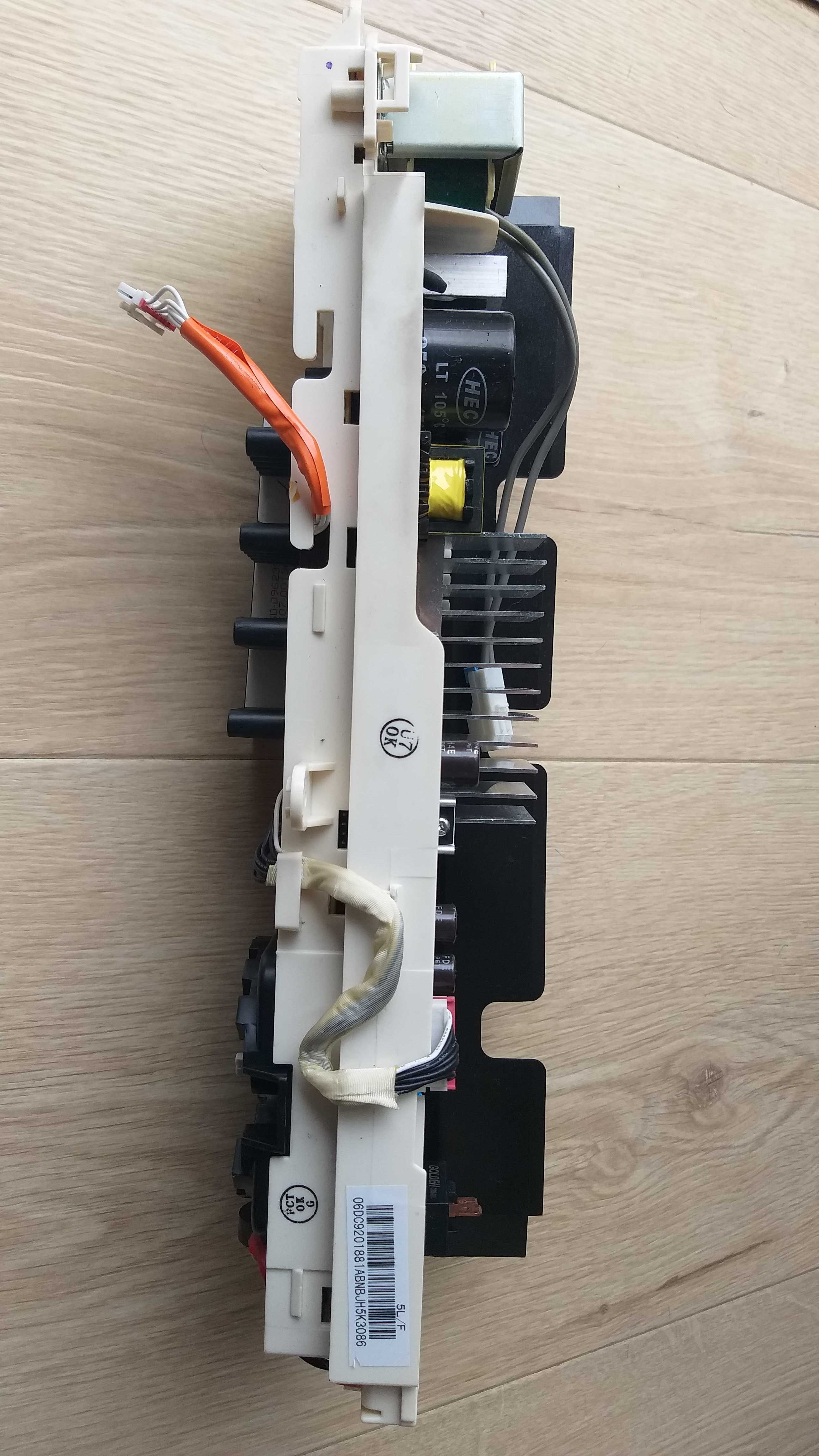 Uszkodzony programator sterownik pralka Samsung WW70K5210UW ecobubble